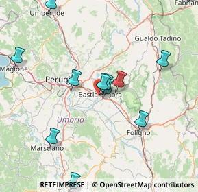 Mappa SS 75 Centrale Umbra, 06083 Bastia Umbra PG, Italia (19.90154)