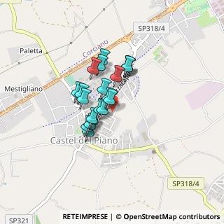 Mappa Via dei Sarti, 06132 Perugia PG, Italia (0.2925)