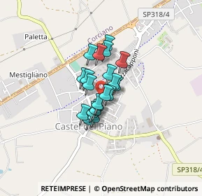 Mappa Via Strozzacapponi, 06071 Castel del Piano PG, Italia (0.238)