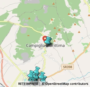 Mappa SP 20, 57021 Campiglia Marittima LI, Italia (3.043)