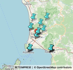 Mappa SP 20, 57021 Campiglia Marittima LI, Italia (11.98421)