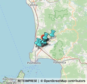 Mappa SP 20, 57021 Campiglia Marittima LI, Italia (19.26357)