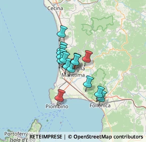 Mappa SP 20, 57021 Campiglia Marittima LI, Italia (8.41467)
