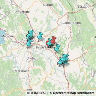 Mappa Via Raffaello s.n, 06081 Santa Maria degli Angeli PG, Italia (11.75071)