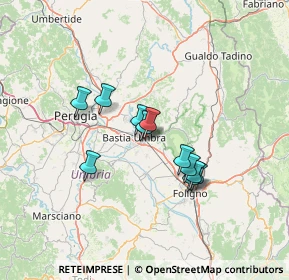 Mappa Via Risorgimento, 06081 Santa Maria degli Angeli PG, Italia (10.75909)