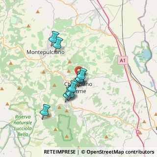 Mappa Strada del Cavernano, 53045 Montepulciano SI, Italia (2.69455)