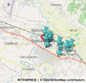 Mappa Via Colomba Antonietti, 06083 Bastia Umbra PG, Italia (1.24154)