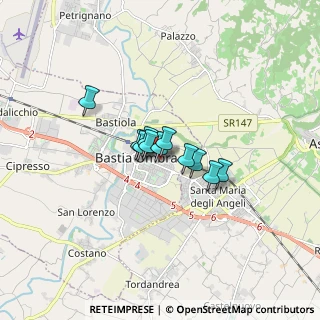 Mappa Via della Piscina Eden Rock, 06083 Bastia Umbra PG, Italia (0.91545)