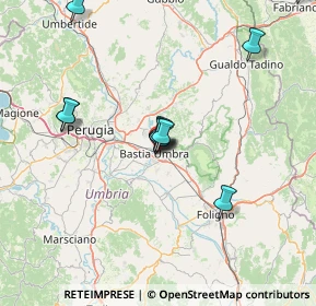 Mappa Giontella, 06083 Bastia Umbra PG, Italia (14.6)