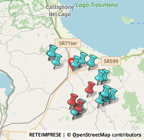 Mappa Via dell' Attività, 06061 Castiglione del lago PG, Italia (3.856)