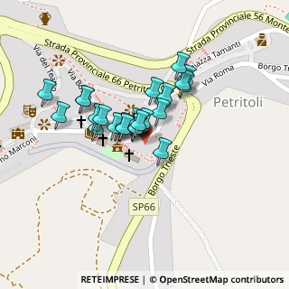 Mappa Largo Giacomo Leopardi, 63848 Petritoli FM, Italia (0.06923)