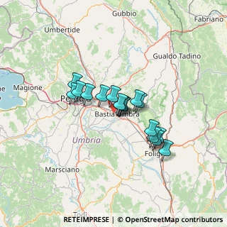 Mappa , 06083 Bastia Umbra PG, Italia (9.65765)