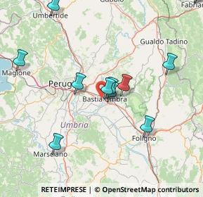 Mappa , 06083 Bastia Umbra PG, Italia (18.93583)