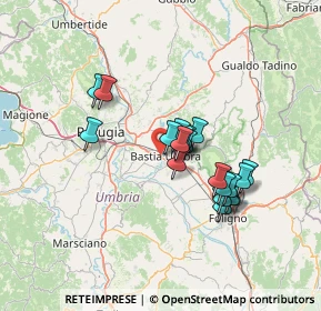 Mappa , 06083 Bastia Umbra PG, Italia (11.4155)
