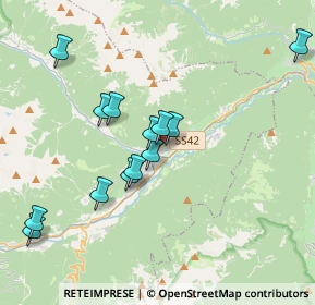 Mappa Piazzetta dei Frati, 38027 Terzolas TN, Italia (5.3585)