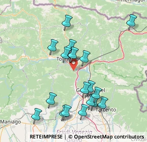 Mappa 33020 Cavazzo Carnico UD, Italia (15.06421)