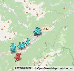 Mappa Piazza Giuseppe Garibaldi, 38027 Malè TN, Italia (3.89583)