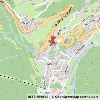 Mappa Piazza Molino, 12, 32020 Falcade, Belluno (Veneto)