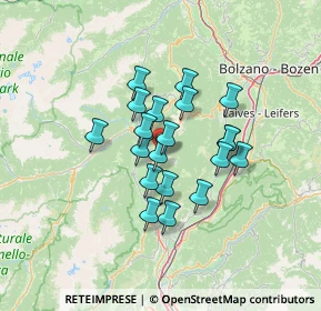 Mappa Via Miramonti, 38010 Coredo TN, Italia (9.738)