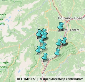 Mappa Via Miramonti, 38010 Coredo TN, Italia (9.59579)