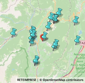 Mappa Via Miramonti, 38010 Coredo TN, Italia (6.7095)