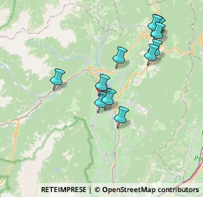 Mappa Via Antonio Gramsci, 38023 Cles TN, Italia (7.25333)