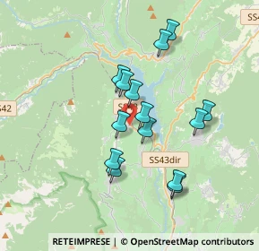 Mappa Via Antonio Gramsci, 38023 Cles TN, Italia (3.00929)