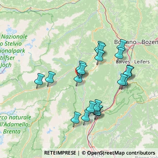 Mappa Via Antonio Gramsci, 38023 Cles TN, Italia (14.86)
