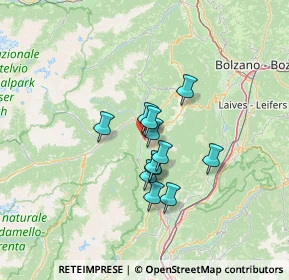 Mappa Via Antonio Gramsci, 38023 Cles TN, Italia (8.95333)