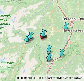 Mappa Via Antonio Gramsci, 38023 Cles TN, Italia (8.95385)