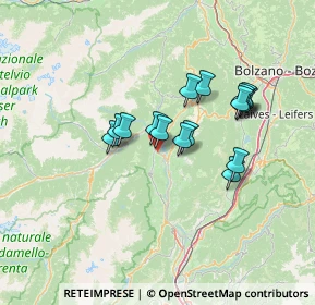 Mappa Via Antonio Gramsci, 38023 Cles TN, Italia (10.8975)