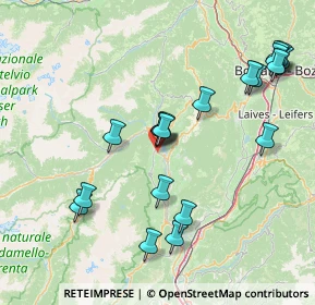 Mappa Via Antonio Gramsci, 38023 Cles TN, Italia (16.3885)