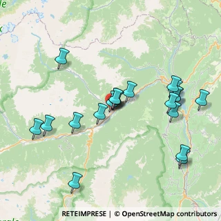 Mappa Via Monte Grappa, 38027 Malè TN, Italia (7.916)