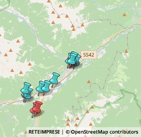 Mappa Malè, 38027 Malè TN, Italia (3.69167)