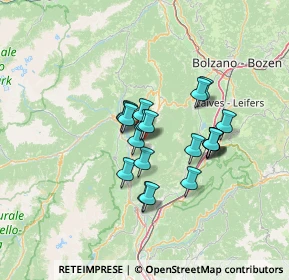 Mappa Via S. Romedio, 38010 Coredo TN, Italia (9.855)