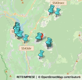 Mappa Via S. Romedio, 38010 Coredo TN, Italia (3.862)