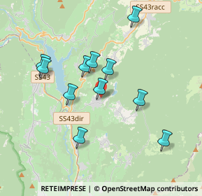 Mappa Via alla Tore, 38010 Coredo TN, Italia (3.37909)