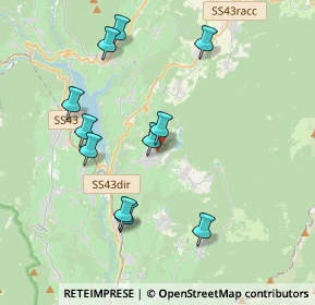 Mappa Via alla Tore, 38010 Coredo TN, Italia (3.80545)