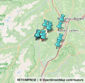 Mappa Via alla Tore, 38010 Coredo TN, Italia (7.70786)