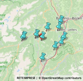 Mappa Via alla Tore, 38010 Coredo TN, Italia (11.1675)