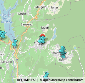 Mappa Via alla Tore, 38010 Coredo TN, Italia (3.5875)