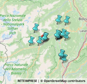 Mappa Via Conci, 38027 Malè TN, Italia (10.37947)