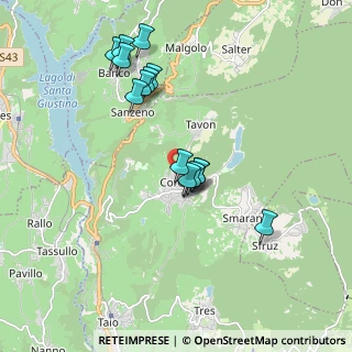 Mappa Via Tavon, 38012 Predaia TN, Italia (1.65933)