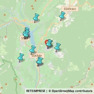 Mappa Via Tavon, 38012 Predaia TN, Italia (3.58154)