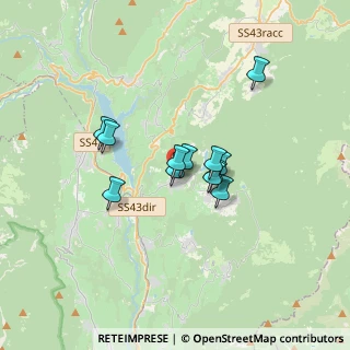 Mappa Via Tavon, 38012 Predaia TN, Italia (2.31417)