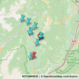 Mappa Via Tavon, 38012 Predaia TN, Italia (5.09273)
