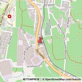 Mappa Via Trento, 89, 38023 Cles, Trento (Trentino-Alto Adige)