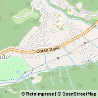 Mapa Falcade