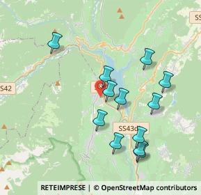 Mappa 38023 Cles TN, Italia (3.635)