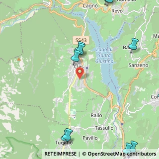 Mappa 38023 Cles TN, Italia (3.3525)